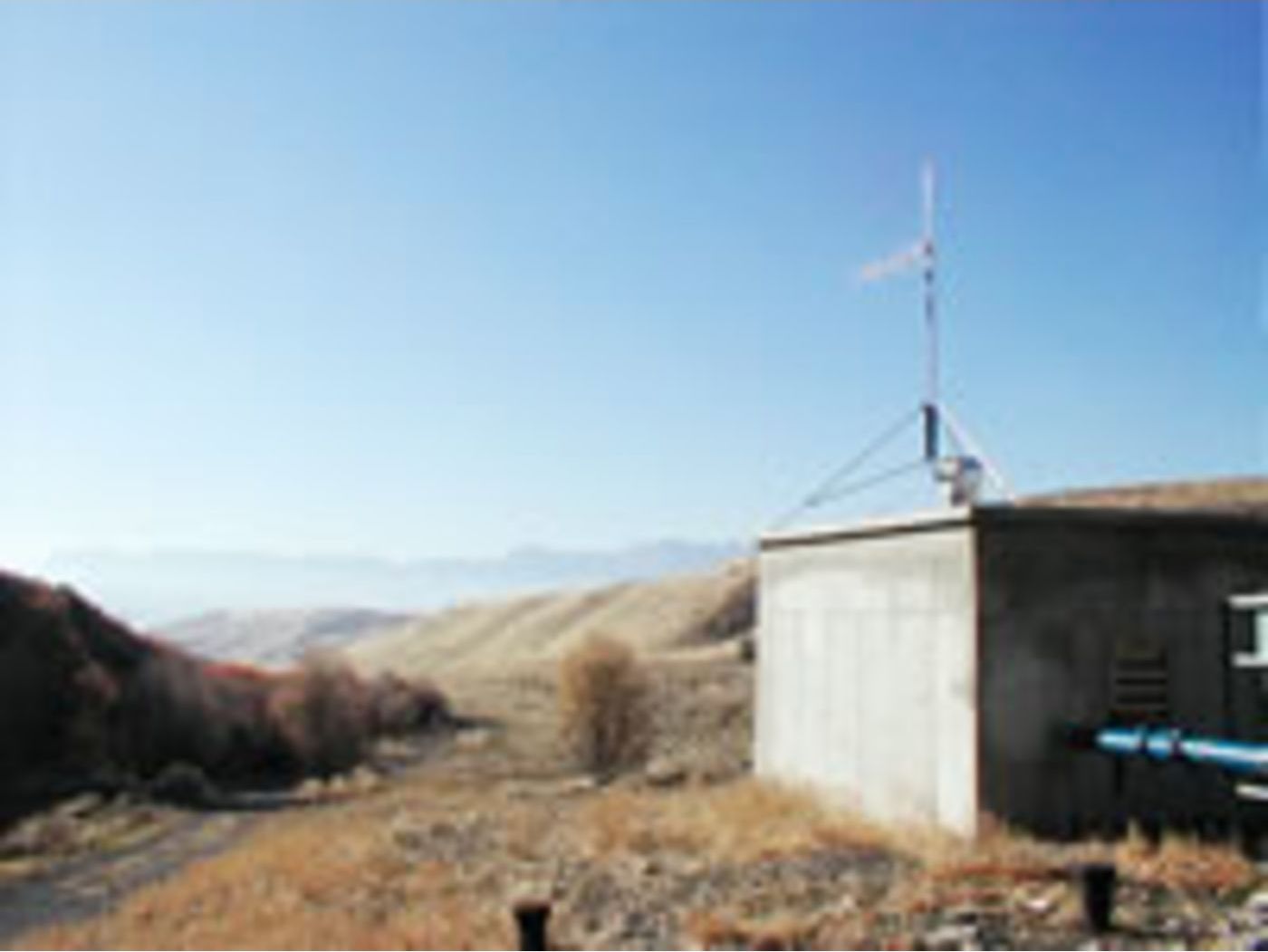 Pump house control site.