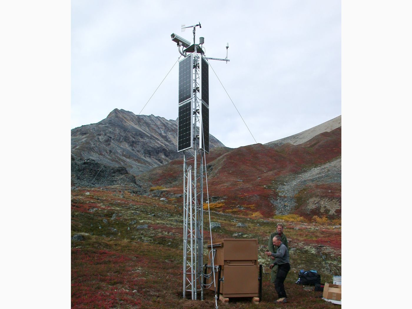 Remote passes are accessible only by helicopter, requiring robust equipment is required to reduce the frequency of site visits.