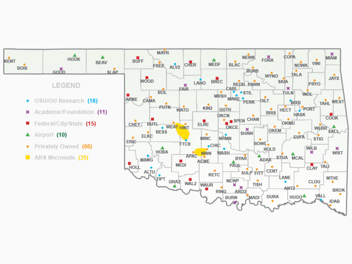 Oklahoma Mesonet: Meteorological Network image 1