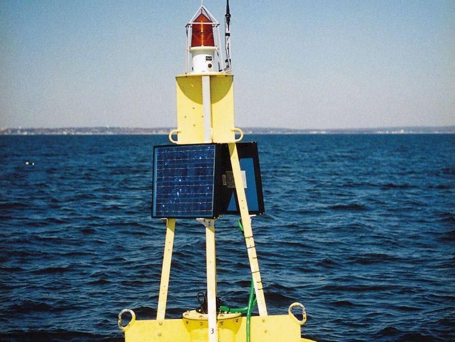 *Central Long Island Sound Buoy, July 2002*Central Long Island Sound Buoy, February 2003*Central Long Island Sound Buoy, February 2004*Second generation WLIS buoy - June, 2004*Upgraded water quality & weather buoy - May, 2003