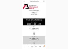 Portugal: Formula 1 Weather Monitoring image 4