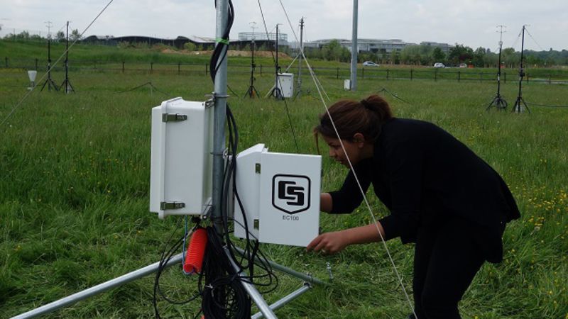 France: Evapotranspiration Flux Measurements