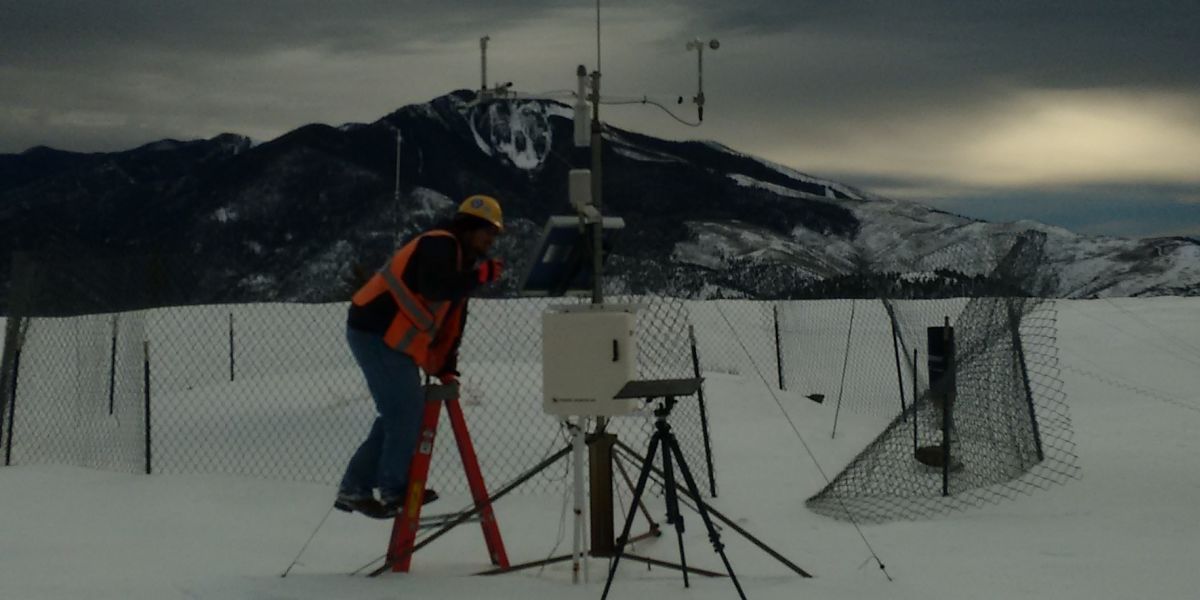 New Mexico: Meteorological Monitoring at a Mine