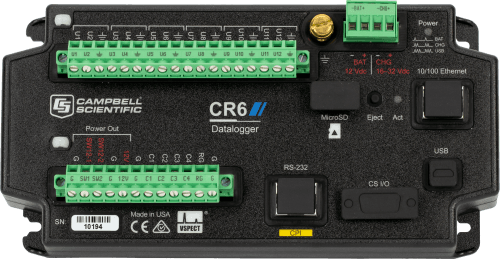 CR6 High-Capacity Data Acquisition System