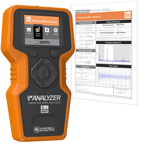 VWAnalyzer Vibrating Wire Analyzer